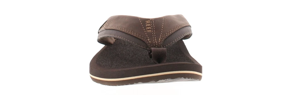 Reef Sandales Pour Hommes Cushion Dawn Slip On Marron Taille UK - Photo 3/4