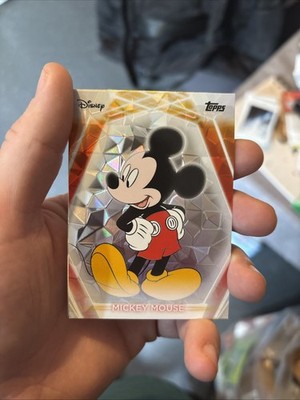 2026 Topps Disney Neon Mickey Mouse Diamanté Character Card #200