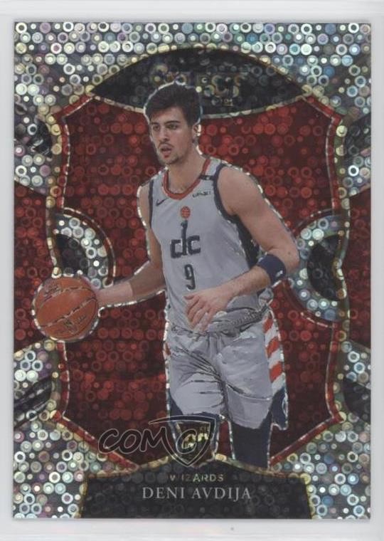 2020-21 Panini Select Concourse Disco Prizm Deni Avdija #69 5i2