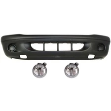 Bumper Cover Kit For 2001-2004 Dodge Dakota Front Fits 1-Piece Bumper