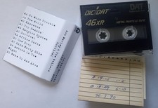 Bob Marley & The Wailers – Survival DAT Production Master cassette 1994 UK