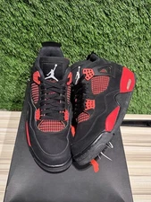 Size 9M/10.5W - Jordan 4 Retro Red Thunder Sz 9 CT8527-016 Pre-Owned
