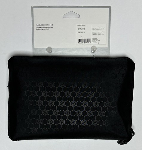VICTORINOX PACKABLE BACKPACK FOLDABLE GEAR PACK IN BLACK - Company Logo - Picture 2 of 7