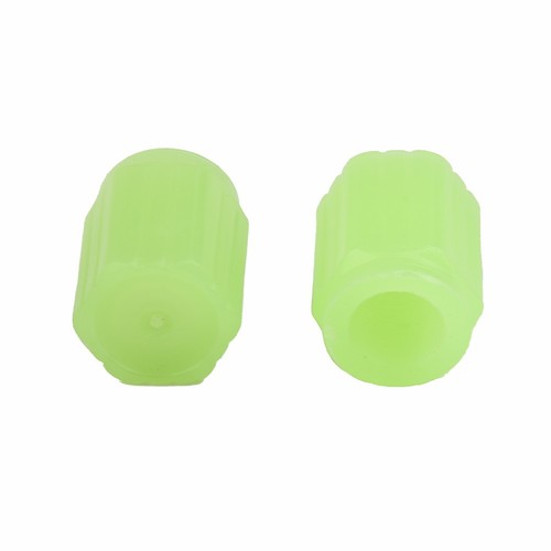 Car Tire Valve Cap 4pcs Car Tire Valve Cap 8mm ABS Material Fluorescent Green - Picture 8 of 12