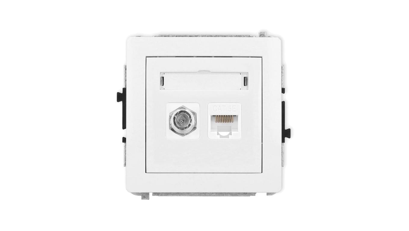 Antenna Socket Mechanism Type F (SAT) + DECO 25DGFK-1