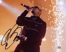 Chris Brown Signed Autographed 8x10 Photo PSA/DNA Authenticated