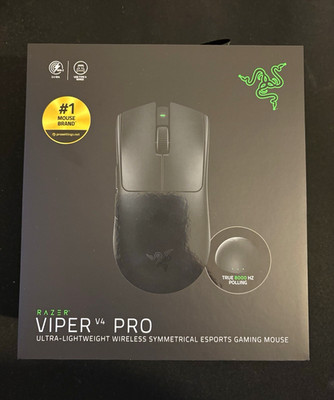 Razer Viper V4 Pro Gaming-Maus ultraleicht kabellos 50000 DPI NEU & OVP