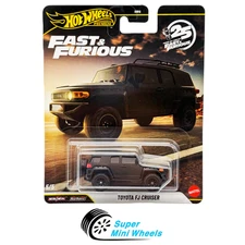 Hot Wheels 2025 Fast & Furious Toyota FJ Cruiser Black