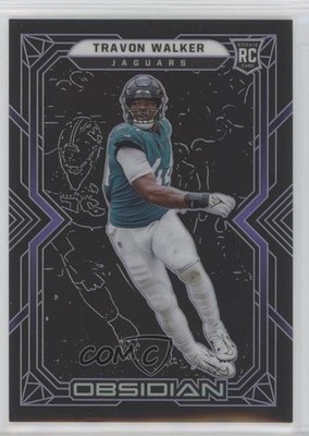 2022 Obsidian Rookies Electric Etch Purple 15/100 Travon Walker Rookie RC 04zq