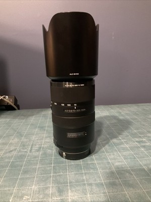 Sony G 70-300mm f4.5-5.6 SSM Lens SAL70300G A Mount Incl K&F UV Filter