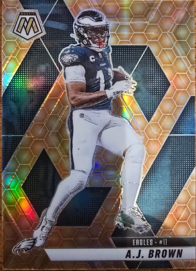 2025 Panini Mosaic A.J. Brown Honeycomb #78 Case Hit SSP Eagles 🔥🔥🔥