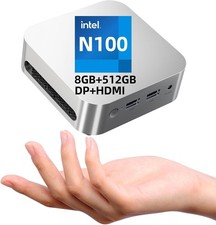 LP1C Mini PC — Intel N100, 8GB RAM, 512GB SSD