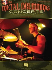 Metal Drumming Concepts Heavy Metal Drum Lessons Tips Learn to Play Book DVD
