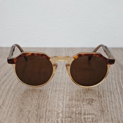 Vintage Persol Ratti 834 Tortoise Shell Sunglasses - Keyhole Nose Bridge x Glass