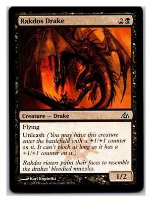 Dragon's Maze #28 Rakdos Drake