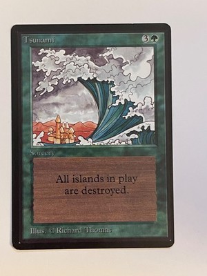 Tsunami Beta NM-/LP MTG Magic the Gathering