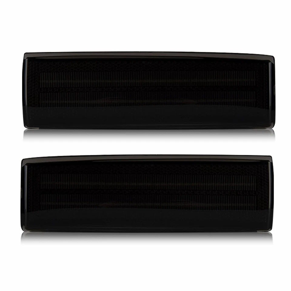 烟熏 Len 白色 LED 侧标记灯适用于 1991 - 94 Oldsmobile Bravada 底座 2 - 20x — 第 4/4 张图片