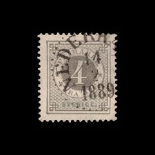 Sweden, Scott 42, Numeral, 1886, used, 113704