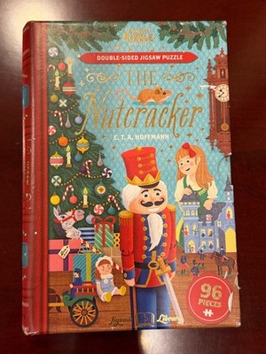 NIB Sealed The Nutcracker Double Sided 96 Piece Jigsaw Puzzle Professor Puzzle
