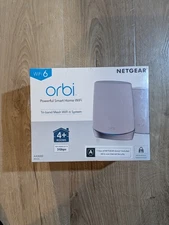 Netgear Orbi Whole Home Tri-band Mesh Wifi 6 System, Router + Extender AX3000