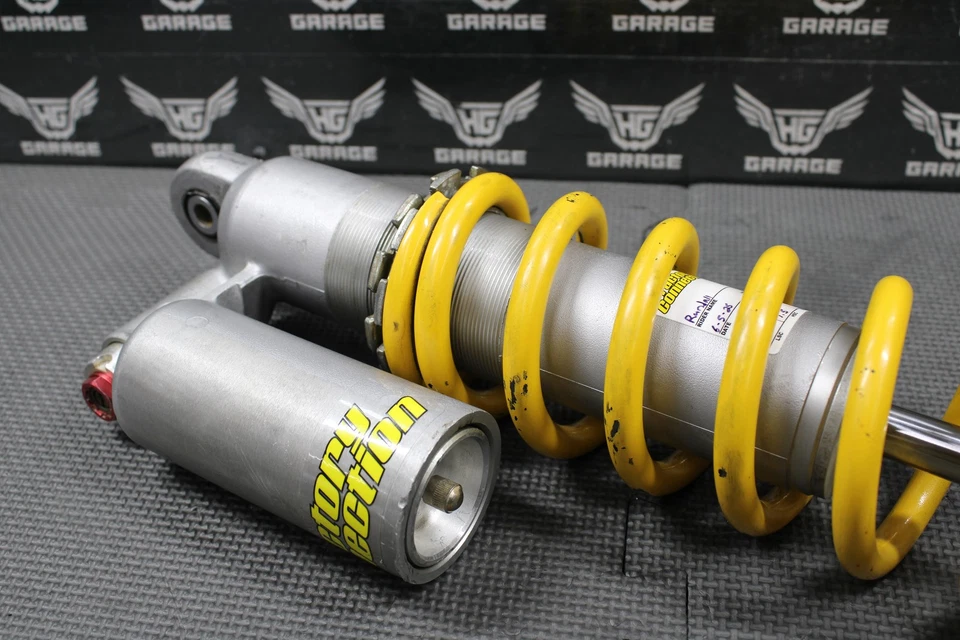 Honda CR125R 2001 OEM suspensión amortiguador trasero recién reparado ¡Bonito! Foto 4 de 4