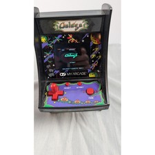 My Arcade Galaga Micro Player DGUNL-3221 Mini Retro Arcade Cabinet Black