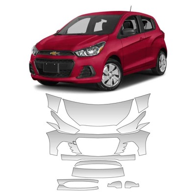 Vinilo PPF parte frontal Chevrolet Spark 2016