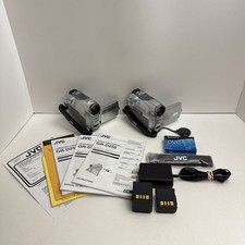 2x JVC GR-D250U Mini DV Digital Camcorder - Parts Or Repair - As Is -
