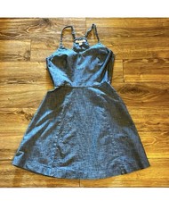 Banana Republic Women’s Chambray Racerback Dress, Size 0
