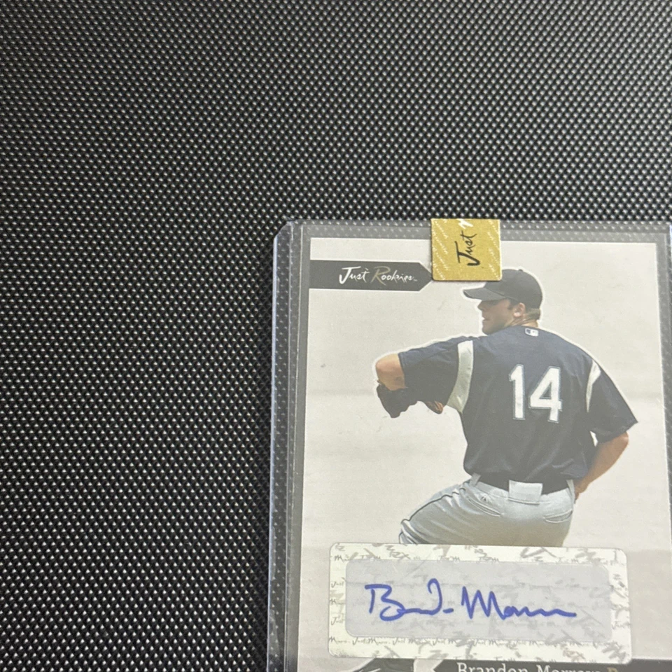Brandon Morrow autographed Baseball Card 2006 Just Rookie #JR35 - Image 3 of 4