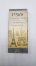 Vis-Ed French Vocabulary Cards 1000 Visual Education Language Study Cards VTG