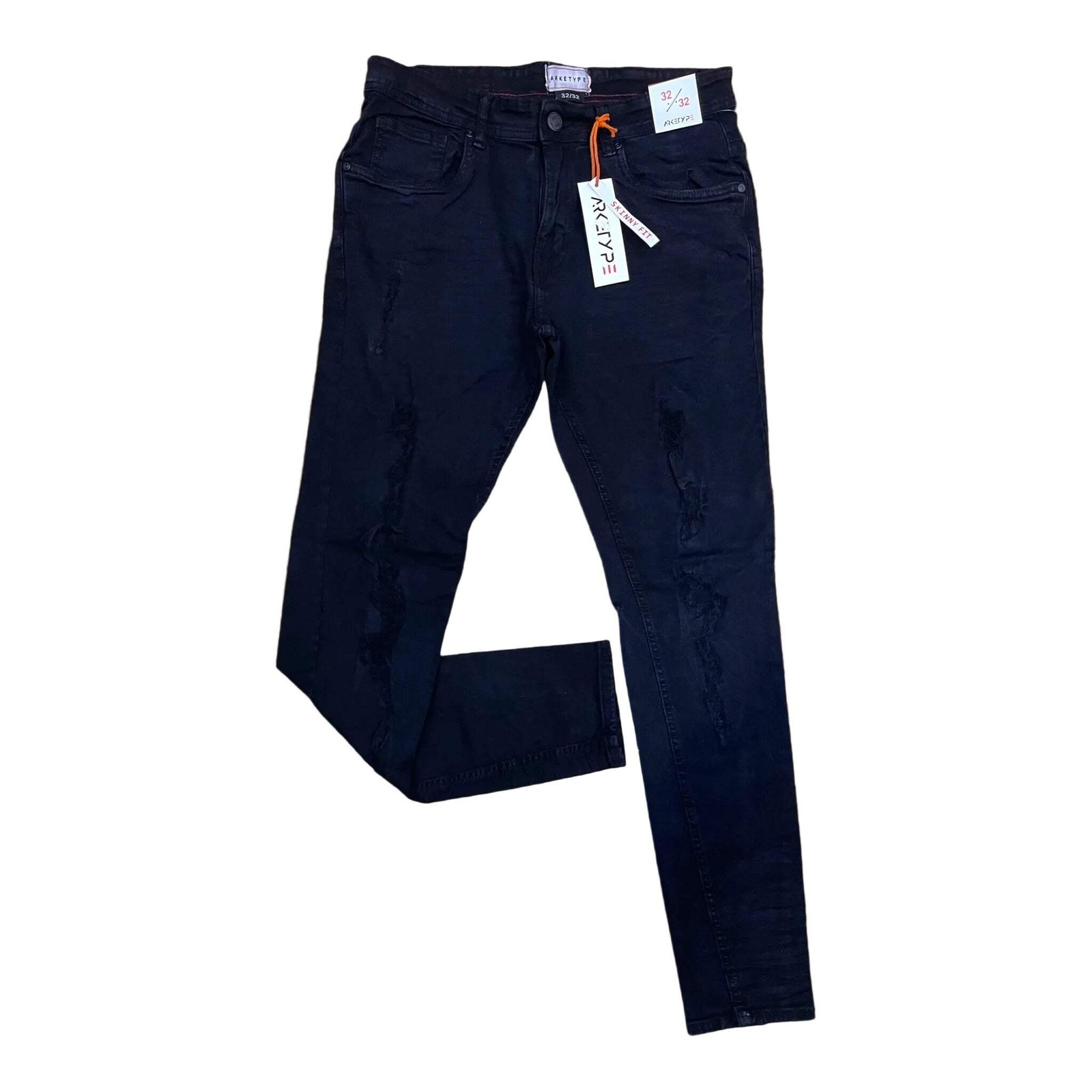 PC03 - Core Ripped Slim-Fit Stretch Jeans