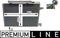 Kondensator Klimaanlage Premium Line Mahle AC 370 000P FüR Mercedes Klasse W169