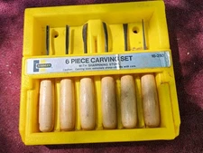 Stanley 6 Piece Wood Carving Tool Set 16-250 