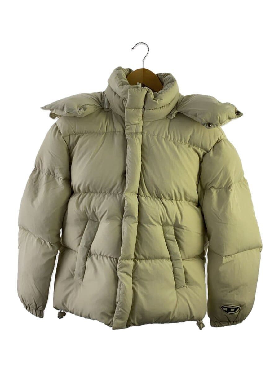 DIESEL Down Jacket XS Nylon Ivory Plain W-ROLF-NW Used | eBay DIESEL Down Jacket XS Nylon Ivory Plain W-ROLF-NW Used | eBay