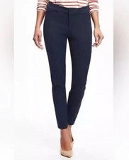 Old Navy Blue Pixie Mid Rise Pants Women  s Size 2