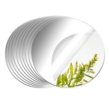 10 Pack Round Mirrors for Centerpieces, 10inch Circle Mirror Centerpieces for Ta