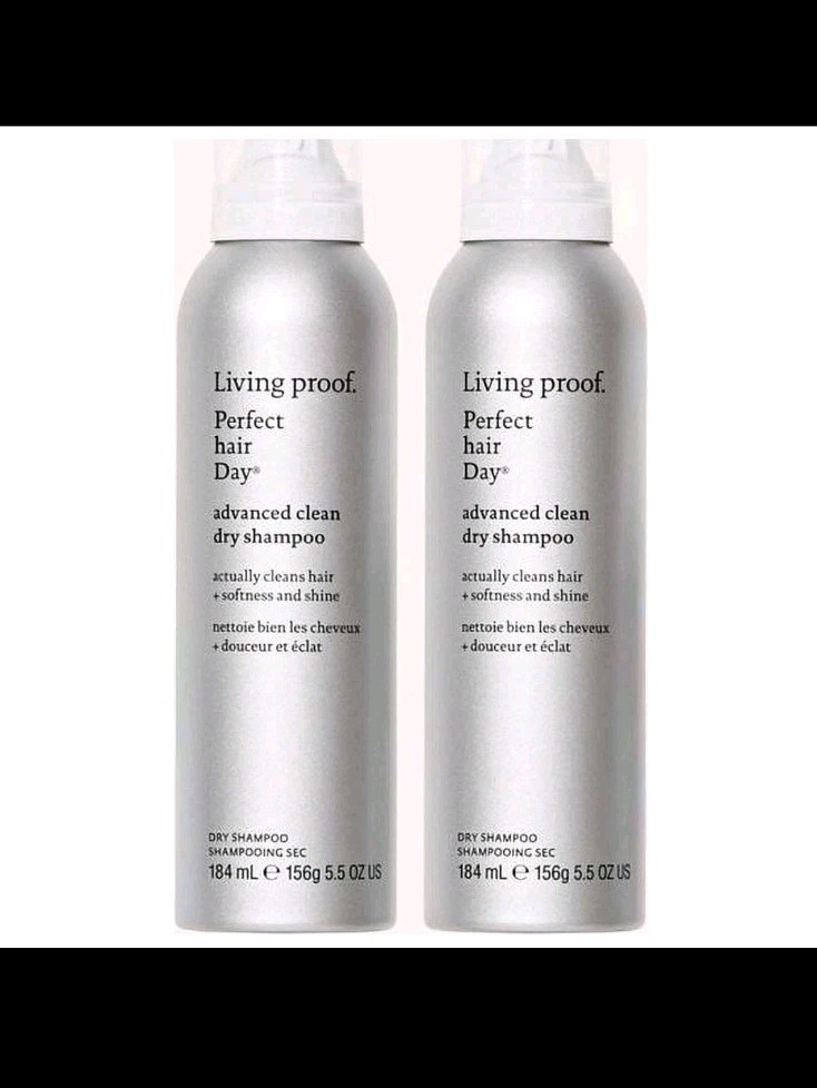 🌟 2-Pack Living Proof Perfect Hair Day Advanced Clean Dry Shampoo 5.5 oz &ndash; NEW