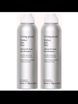   2-Pack Living Proof Perfect Hair Day Advanced Clean Dry Shampoo 5.5 oz   NEW