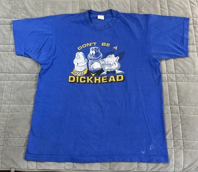 Vintage Frisco Choppers Don't Be A Dick Head Graphic Shirt Sz L-XL