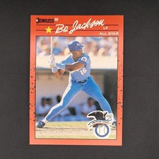 1990 Donruss - Bo Jackson #650 All-Star Game Performance Error Card