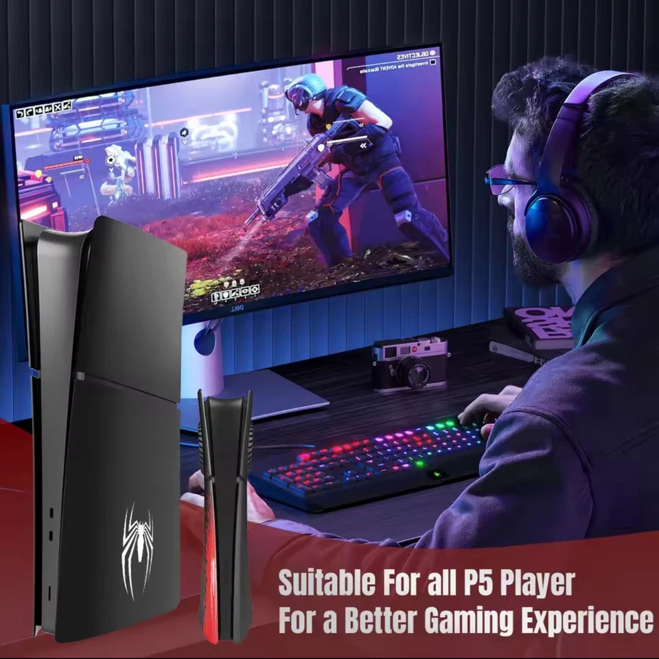 Spider-Man Limited Edition Console Cover for PlayStation 5 With controller cover - Image 2 of 3