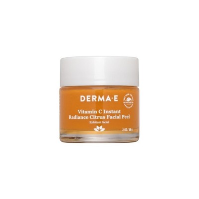 DERMA E Vitamin C Instant Radiance Citrus Facial Peel ? Non-Abrasive for Face an