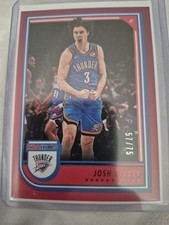 2022 NBA Hoops JOSH GIDDEY #203 Red Parallel Card #/75 