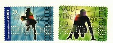 Australia #2457-8 used Commonwealth games