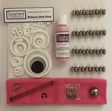 1968 Williams Ding Dong Pinball Machine Maintenance Tune Up Kit