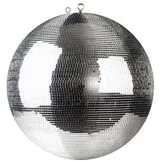 Discokugel Showgear Mirrorball 30cm 5x5mm Discokugel Party Diskokugel NEU