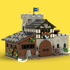 Hot Sale Stable Model Buiding Toys Set Expansion for Castle 1526