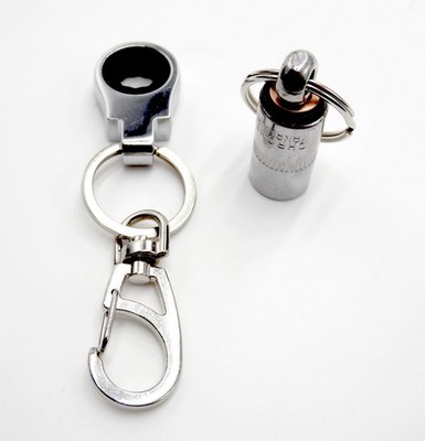10mm Ratchet Wrench Keychain PLUS 10mm SOCKET  Key Ring  Ratcheting Wrench Key