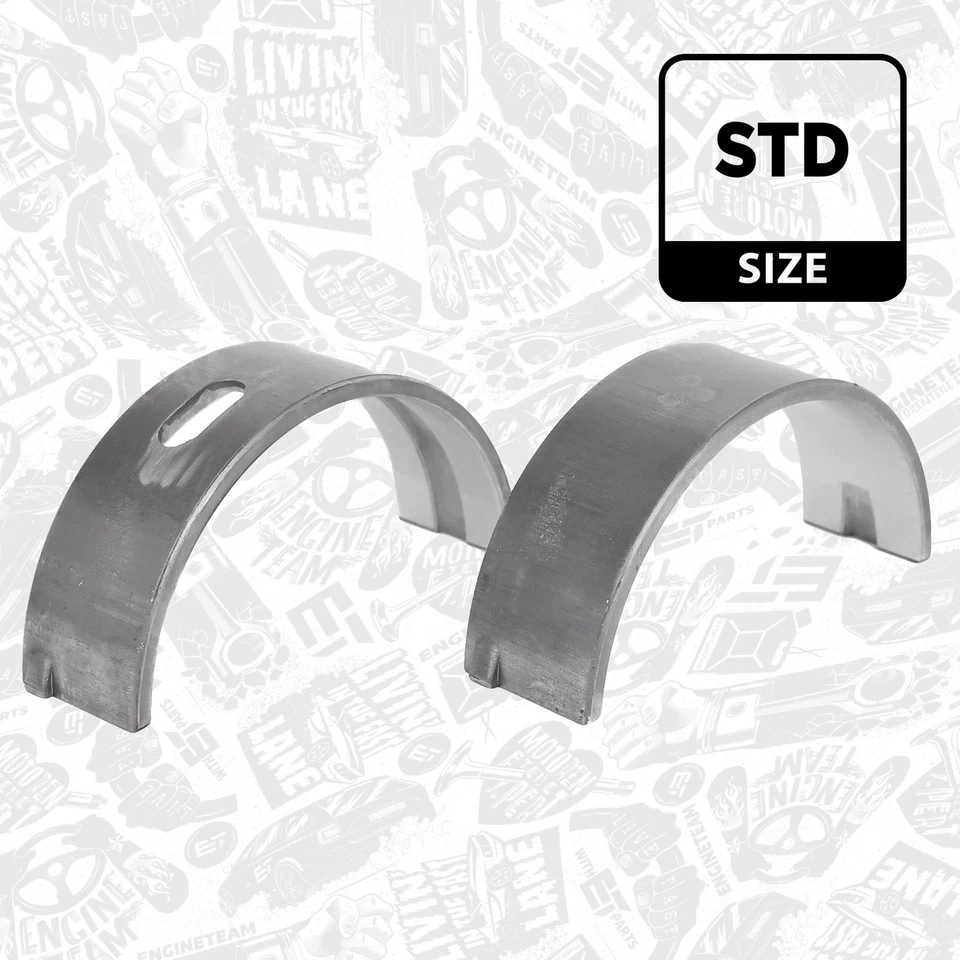 Cojinetes Del Cigüeñal Std para Audi Seat Skoda VW 1.6 1.8 2.0 TSI 06B105561 - Imagen 2 de 3